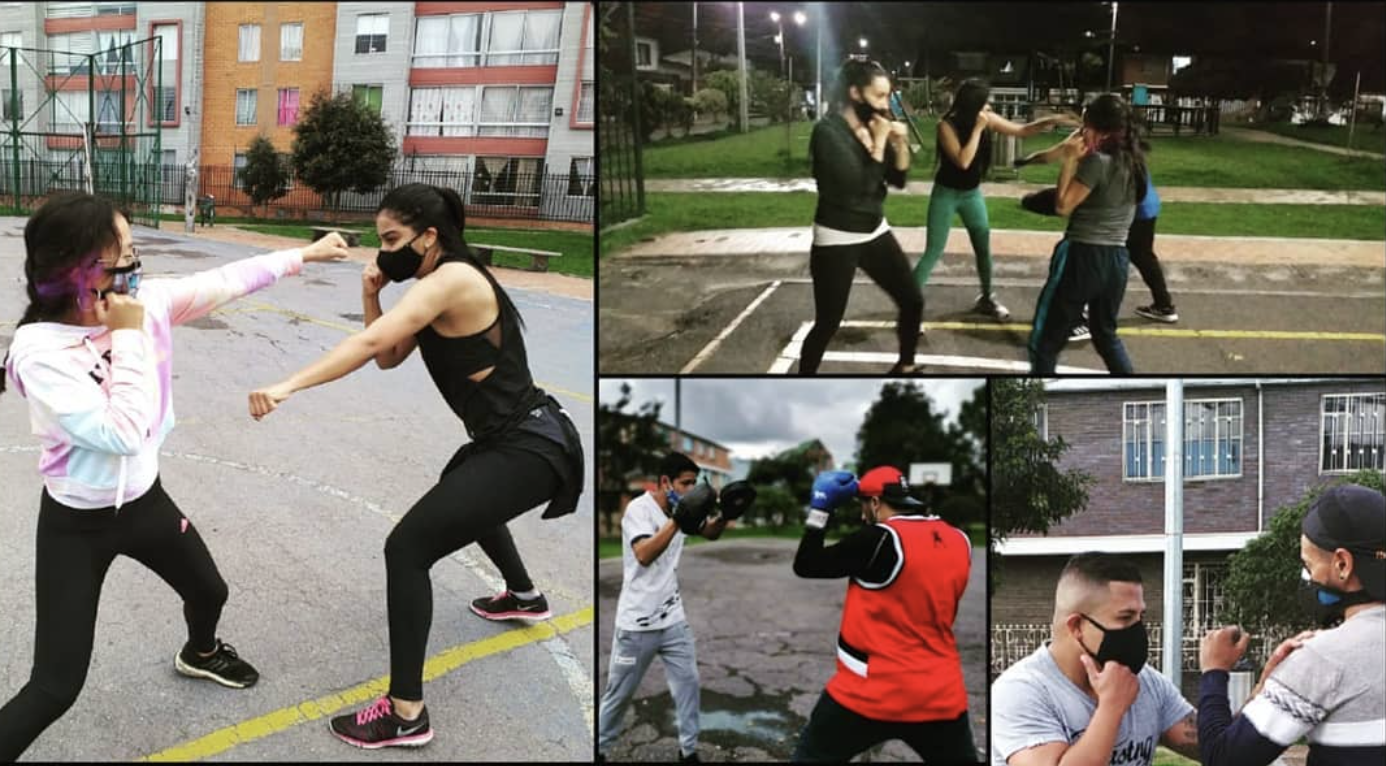Clases de Boxeo para Mujeres en Bogotá, defensa personal y fitness