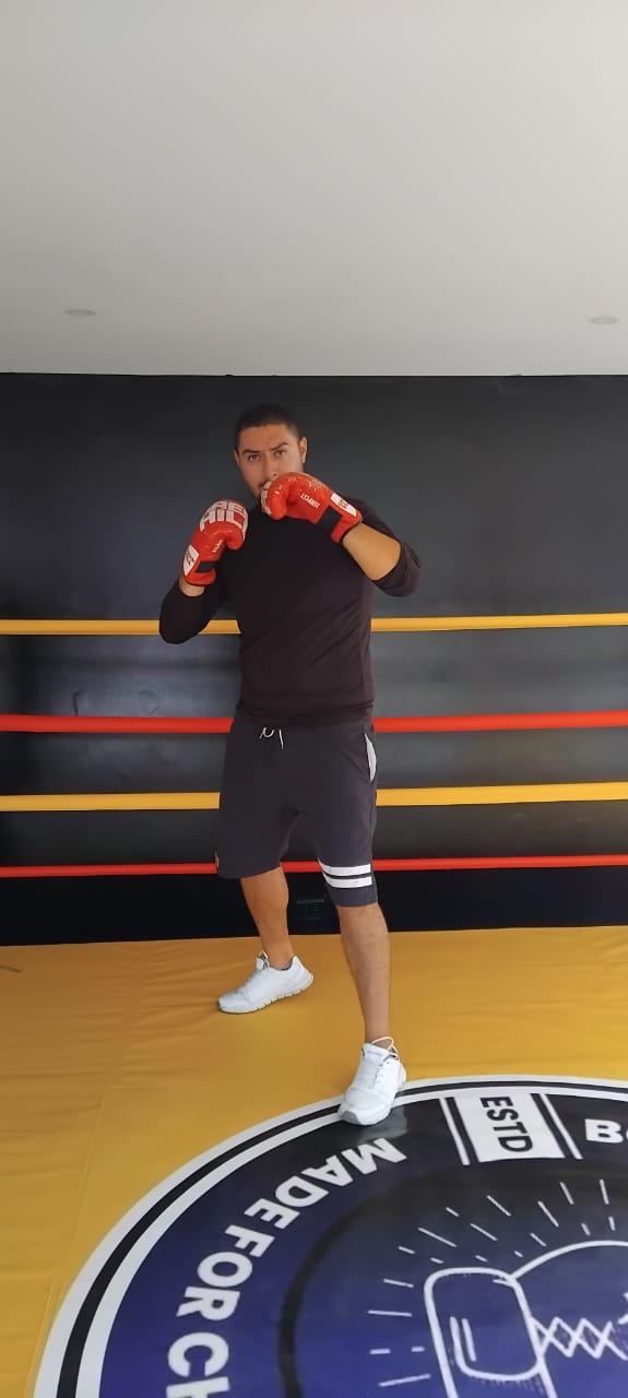 Instalaciones del gimnasio de boxeo en Bogotá
